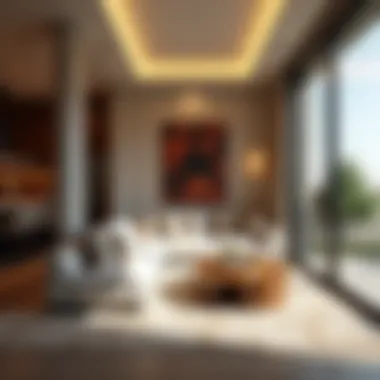 Luxurious interior of a property developed by Azizi