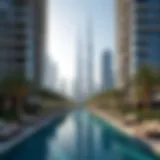 Stunning skyline view of Dubai showcasing modern architecture