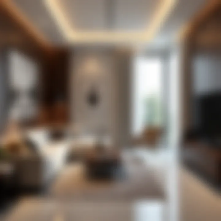 Modern apartment interiors in Al Rashidiya