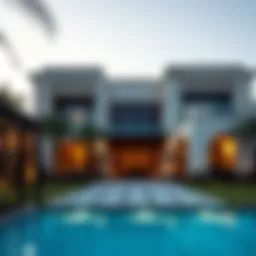 Luxurious Splendor Villa exterior showcasing modern architecture