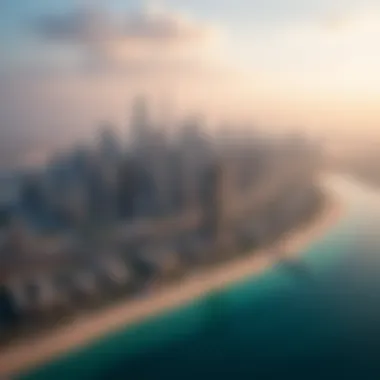 Aerial view of Dubai's skyline showcasing off-plan developments