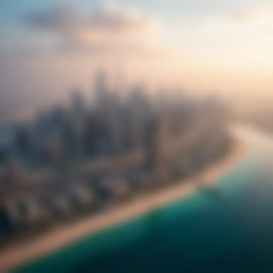 Aerial view of Dubai's skyline showcasing off-plan developments